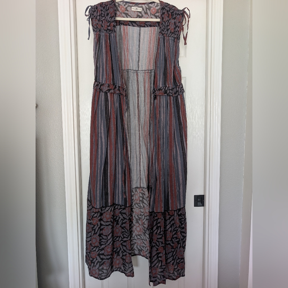 Natural Life Ayla Kimono Boho Cotton Duster - Picture 3 of 5